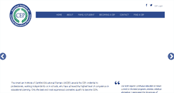 Desktop Screenshot of aicep.org
